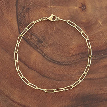 Load image into Gallery viewer, Paperclip Chain Bracelet
