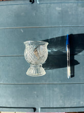 Load image into Gallery viewer, Avon crystal cup/ candle holder
