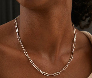 The Paperclip Chain Necklace