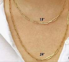 Load image into Gallery viewer, The Paperclip Chain Necklace
