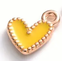 Load image into Gallery viewer, The Enamel Heart Charm
