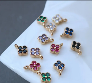 The Clover Flower Charm