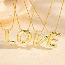 Load image into Gallery viewer, The Bubble Letter Necklace
